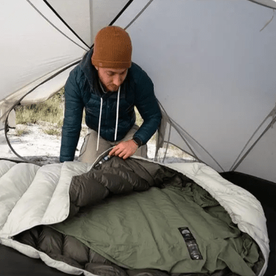 Sac de couchage - ThermalSleepingBag™ - Vert - Camping - facile.com