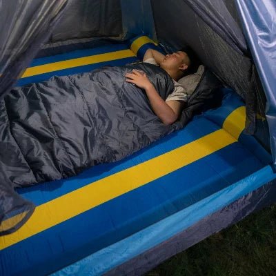 Sac de couchage - HikingSleepingbag™ - Bleu marine - Camping - facile.com