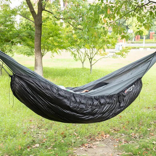 Sac de Couchage - HybridSleepingBag™ - Noir - Camping - facile.com