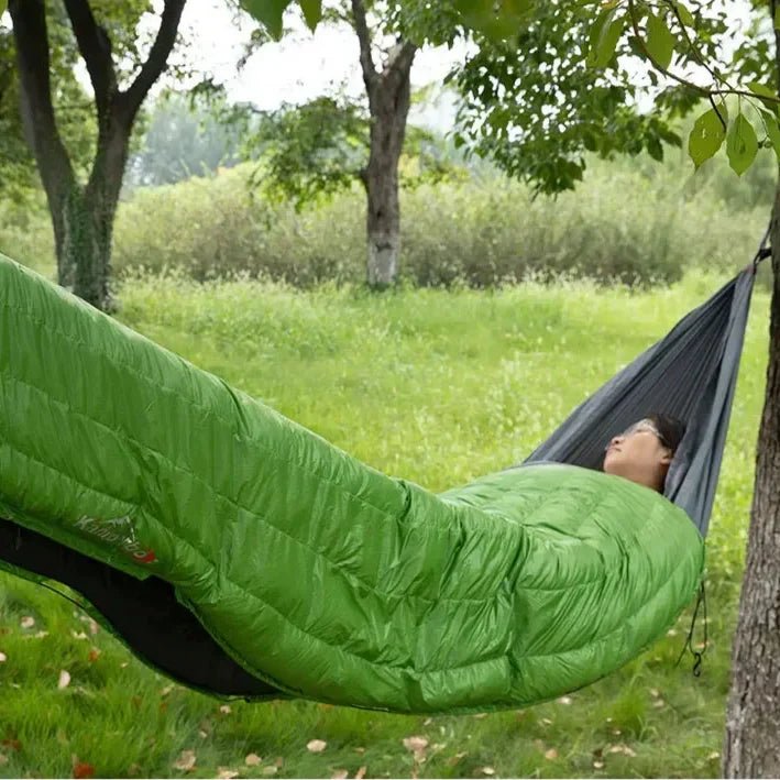 Sac de Couchage - HybridSleepingBag™ - Vert - Camping - facile.com