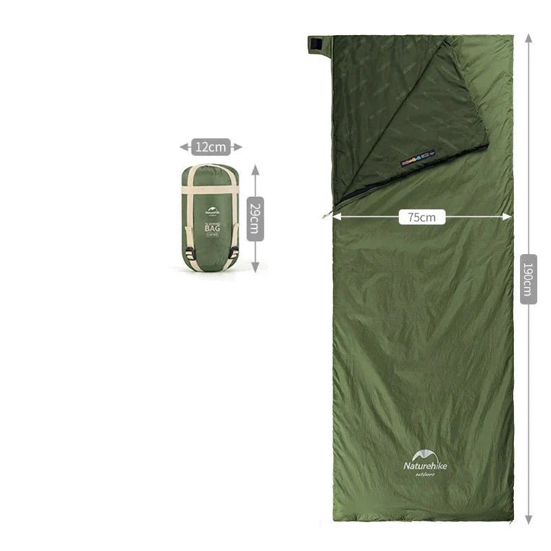 Sac de couchage - CampingSleepingBag™ - Vert - Camping - facile.com