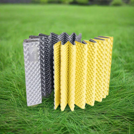 Matelas Camping - PortableCampingMat™ - Jaune - Camping - facile.com