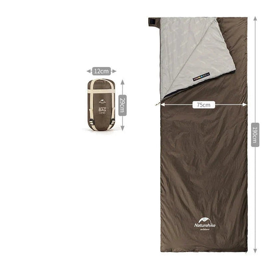 Sac de couchage - CampingSleepingBag™ - Marron - Camping - facile.com