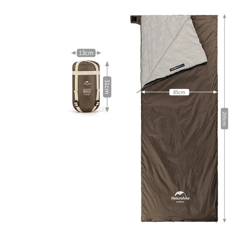Sac de couchage - CampingSleepingBag™ - Marron - Camping - facile.com