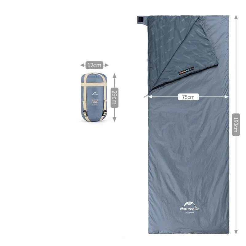 Sac de couchage - CampingSleepingBag™ - Bleu - Camping - facile.com