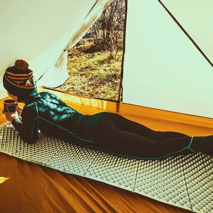 Matelas Camping - PortableCampingMat™ - Vert - Camping - facile.com