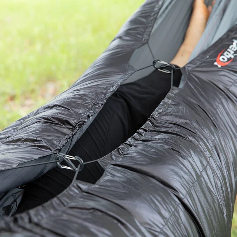 Sac de Couchage - HybridSleepingBag™ - Noir - Camping - facile.com