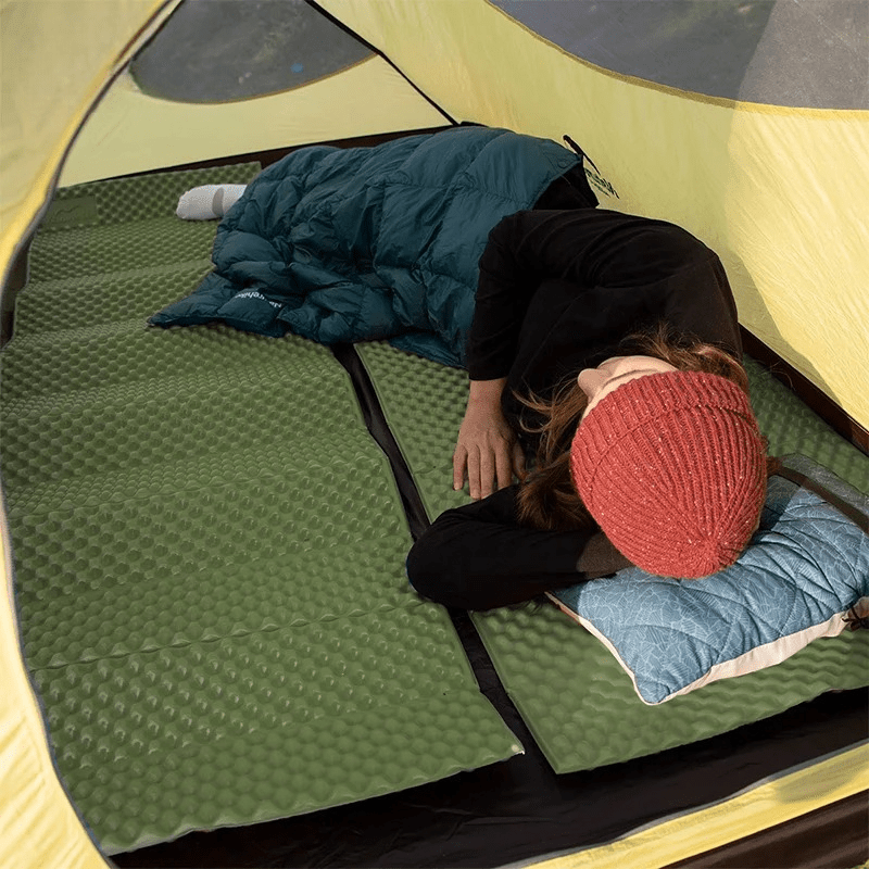 Matelas Camping - PortableCampingMat™ - Vert - Camping - facile.com