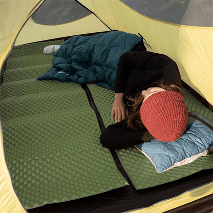 Matelas Camping - PortableCampingMat™ - Vert - Camping - facile.com