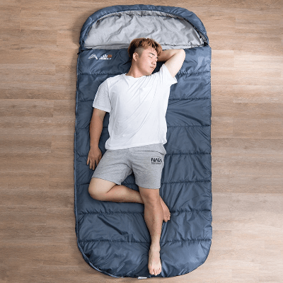 Sac de couchage - HikingSleepingbag™ - Bleu - Camping - facile.com
