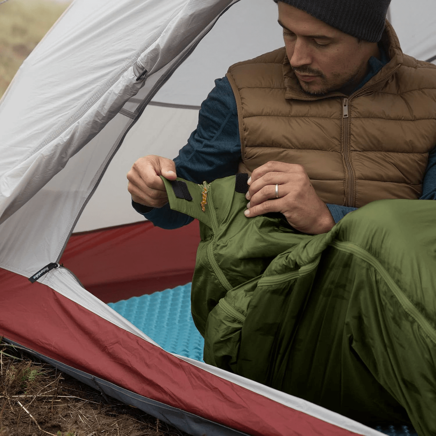 Sac de couchage - CampingSleepingBag™ - Vert - Camping - facile.com