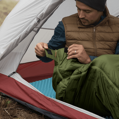 Sac de couchage - CampingSleepingBag™ - Vert - Camping - facile.com